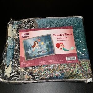 Disney Ariel Tapestry Throw 69x52